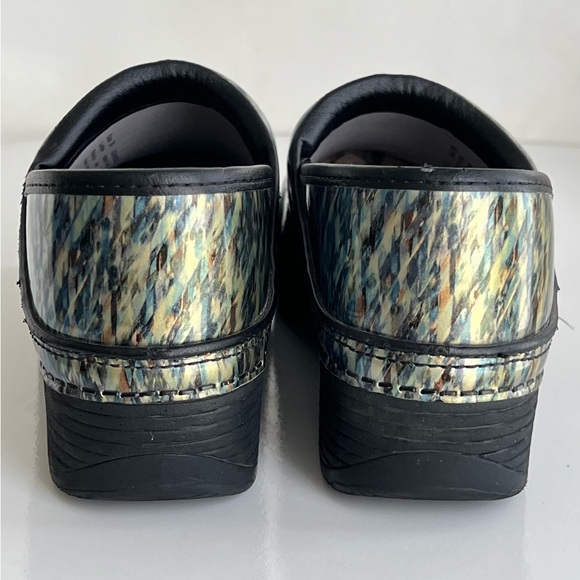 Dansko Women's Size US 8.5 - 9 EU 39 LT Pro Blue Waves Clogs Professional Shoes - Picture 8 of 16